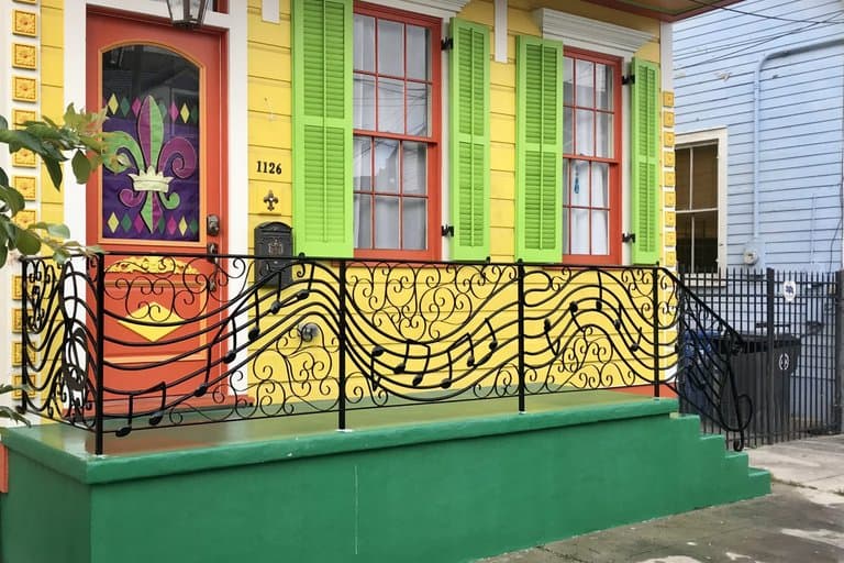 Jazzy Railing New Orleans